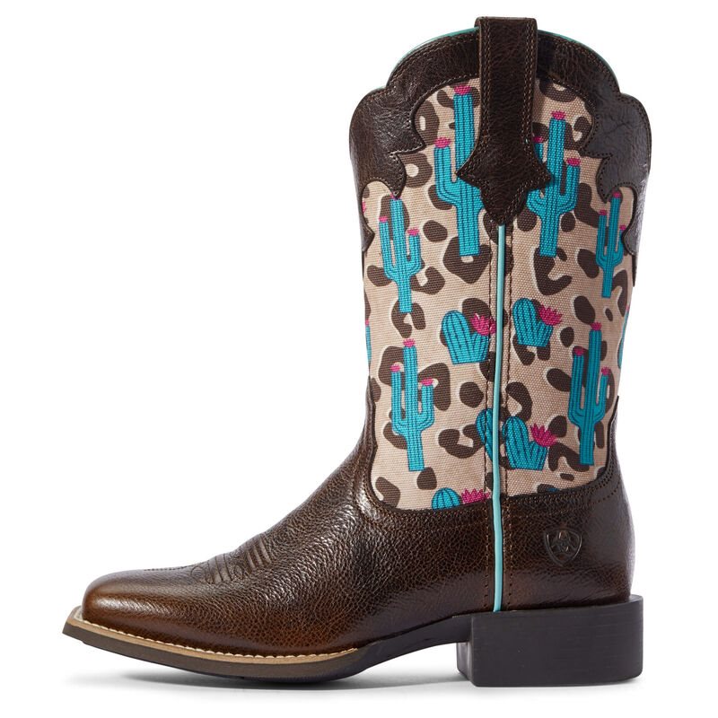 Ariat Round Up Willow - Western Laarzen Chocola Dames - 11379-119